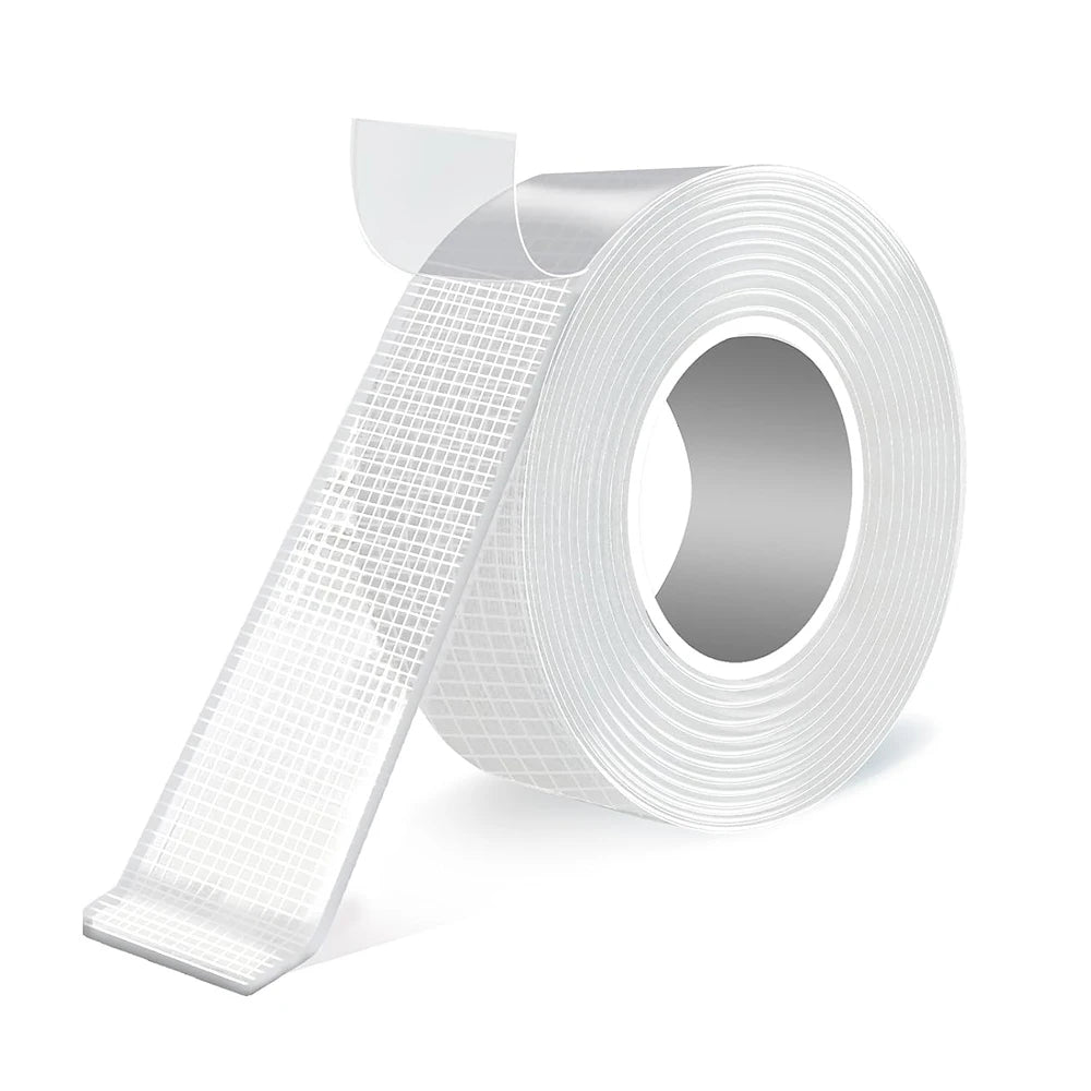 Cinta adhesiva de doble cara extra fuerte Nano Tape, resistente, extraíble, impermeable, para montaje en pared y póster.